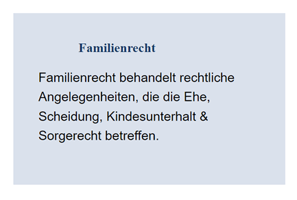 Familienrecht 